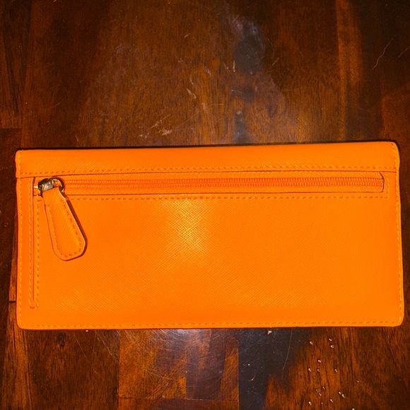 Coach orange snap envelope wallet - Picture 9 of 10